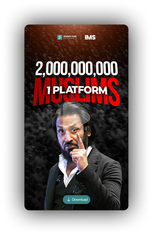 2 Billion Muslims · 1 Platform